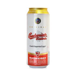 Budweiser sör 0,5l dobozos