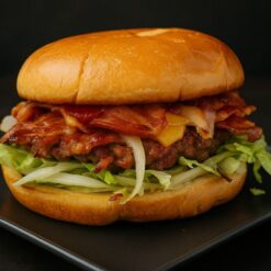Smash Bacon Cheeseburger